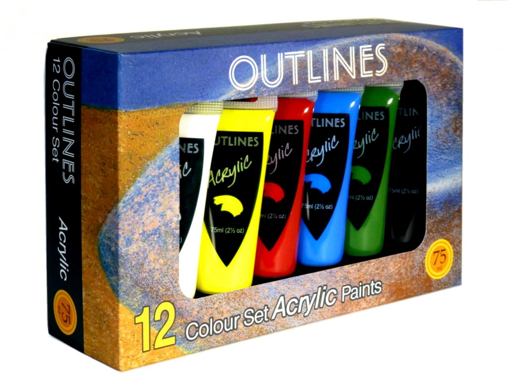 Outlines Acrylic Paint Set – Outlines Art Materials