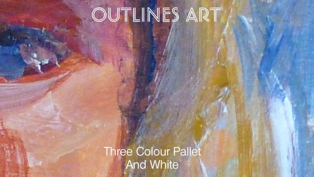 Three-colour-pallette sketch