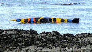 kayak roll showing colours